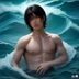 技术安全分析师王浩然，男性，技术风格照，蓝色光线背景